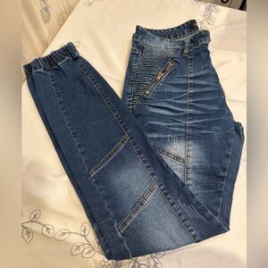 Men's Slim Straight Blue Jeans